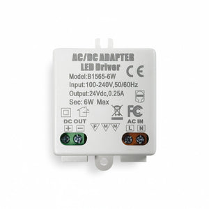 Fuente de alimentación 24V DC 6W 0.25A 100-240V (1)