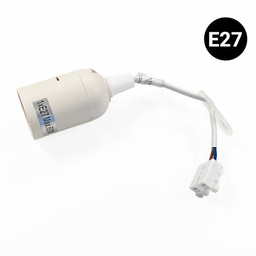 E27 socket with quick connector - Ideal for construction sites