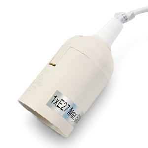 Casquillo E27 con conector rápido - Ideal para obras (2)