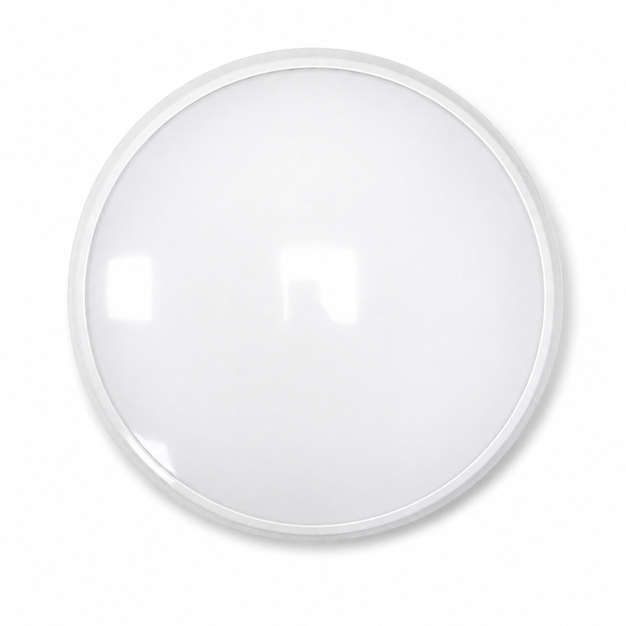 Plafón LED de techo estanco con sensor de movimiento + Luz de emergencia - CCT - Potencia ajustable 12W-16W - Ø31cm - IP65 (1)