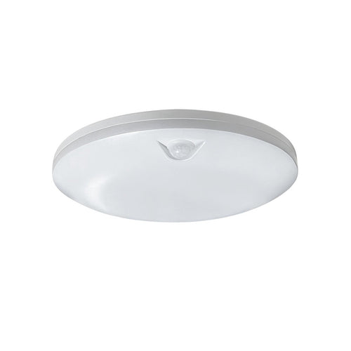 Circular LED ceiling light with PIR sensor - 18W - Surface - IP54