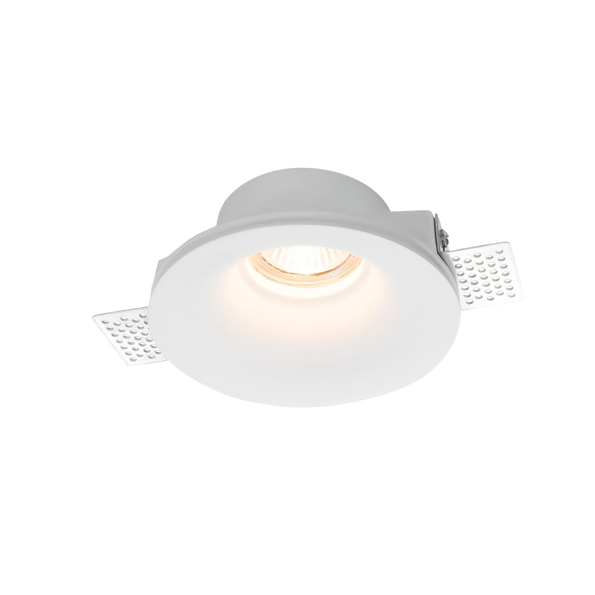 Aro downlight redondo de escayola "MUR" - GU10 - ø100mm