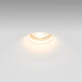 Round plaster downlight ring