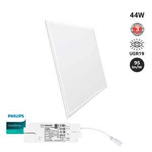 Panel LED slim 60X60 cm - Driver Philips - 44W - UGR19 - IP40
