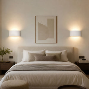 Aplique de pared de escayola "PEARL 300" - Doble cara - G9 (8)