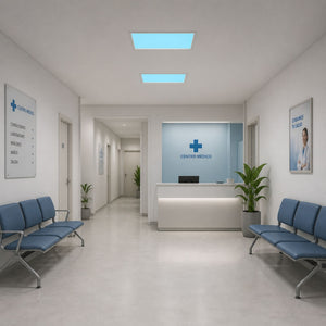 Panel Blue Skylight efecto cielo "SKYWIN SR" - Slim - Daylight - 45W - 60x30cm (2)