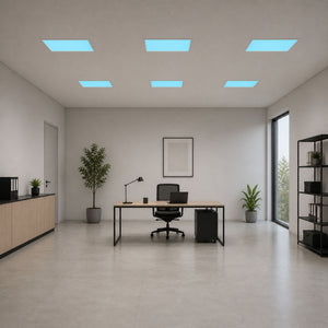 Panel Blue Skylight efecto cielo "SKYWIN SR" - Slim - Daylight - 45W - 60x30cm (4)