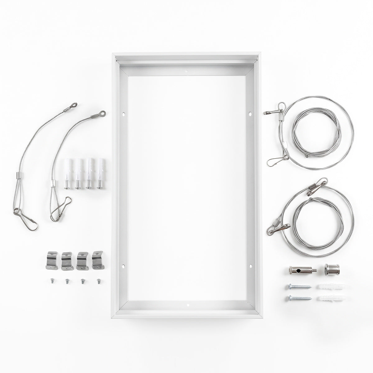Marco para paneles LED Skylight "SKYWIN SR" - 60x30 - Superficie o suspensión
