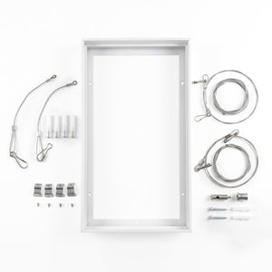 Marco para paneles LED Skylight "SKYWIN SR" - 60x30 - Superficie o suspensión