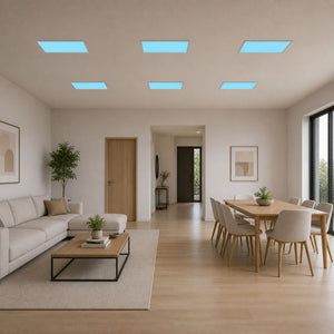 Panel Blue Skylight efecto cielo "SKYWIN SR SMART" - Slim - CCT - 45W - 60x30cm (6)