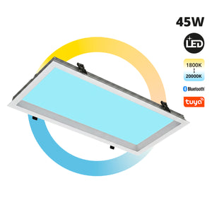 Panel Blue Skylight efecto cielo "SKYWIN SR SMART" - Slim - CCT - 45W - 60x30cm
