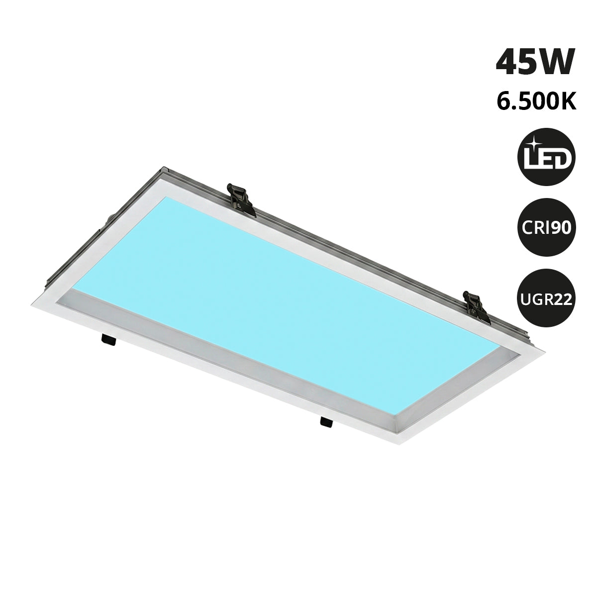 Panel Blue Skylight efecto cielo "SKYWIN SR" - Slim - Daylight - 45W - 60x30cm