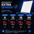 Inbouw LED Paneel Achtergrondverlichting 62x62cm - 4800lm - Osram Driver - 40W - UGR18 - IP20 4