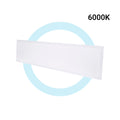Backlit recessed LED panel 120x30cm - 40W - 120lm/W - Driver flicker free - UGR22 - IP40 3