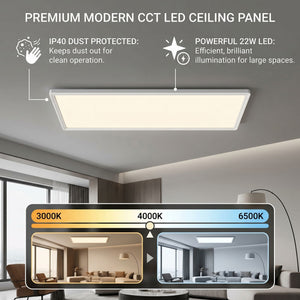 Panel LED Slim - 58x20 cm - CCT - 22W - IP40 (11)