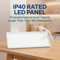 Slim LED Panel - 58x20 cm - CCT - 22W - IP40 3