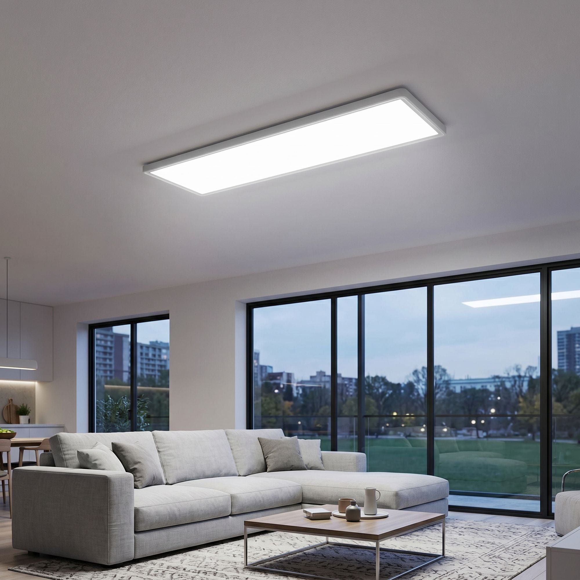 Panel LED Slim - 98x20 cm - CCT - 32W - IP40 (1)
