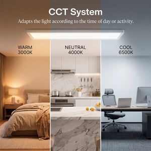 Panel LED Slim - 98x20 cm - CCT - 32W - IP40 (2)
