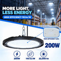 Industrial LED High Bay light - 200W - IP65 - 110lm/W - 5 years warranty 4