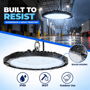 Campana LED industrial - 200W - IP65 - 110lm/W - 5 años de garantía (6)
