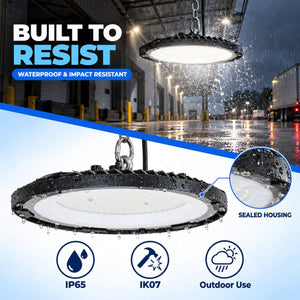 Campana LED industrial - 200W - IP65 - 110lm/W - 5 años de garantía (16)