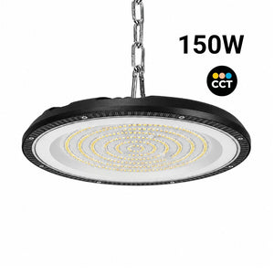 Campana LED industrial UFO - CCT - 150W - 90º - 100lm/w - IP65