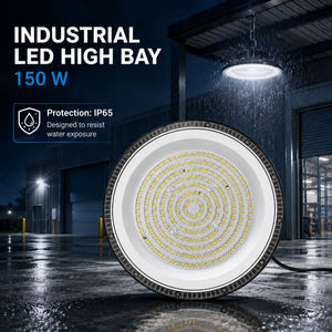 Campana LED industrial UFO - CCT - 150W - 90º - 100lm/w - IP65 (6)