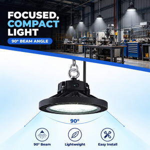 Campana LED industrial - 100W - PHILIPS Lumileds - Driver LIFUD - 5000K - IP65 - 7 años garantía (6)