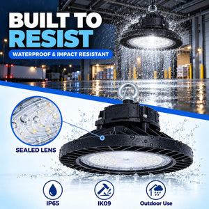 Campana LED industrial - 150W - PHILIPS Lumileds - Driver LIFUD - 5000K - IP65 - 7 años garantía (4)