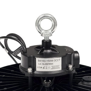 Campana LED UFO industrial - CCT - 150W - 170lm/W - Driver LIFUD - Ángulo seleccionable 110º/90º/70º - IP65 (15)