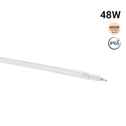 Pantalla estanca LED compacta - 48W - 110 lm/W - 150cm - ENLAZABLE - IP65