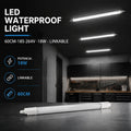 Pantalla estanca LED compacta - 18W - 110 lm/W - 60cm - ENLAZABLE - IP65 5