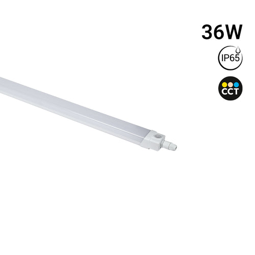 Tri-proof LED batten light - 36W - CCT - 120cm - IP65