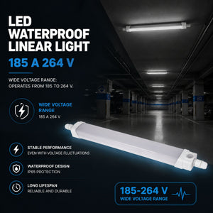 Pantalla estanca LED - 18W - CCT - 60cm - IP65 (11)