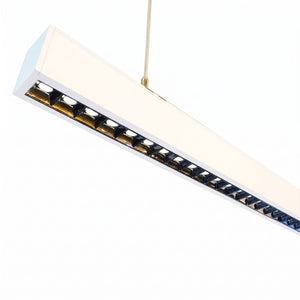 Luminaria colgante lineal LED 30W 120cm 2750lm de bajo UGR16