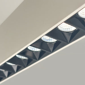 Luminaria lineal LED CCT - Suspensión/superficie - Potencia ajustable 20W/30W/40W - 120cm - UGR 17 (24)