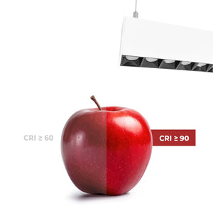 Luminaria lineal LED CCT - Suspensión/superficie - Potencia ajustable 20W/30W/40W - 120cm - UGR 17 (21)