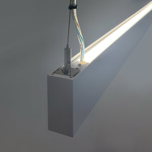 Luminaria lineal LED CCT - Bidireccional - Suspensión - Potencia ajustable 20W/30W/40W - 120cm - UGR 19 (16)