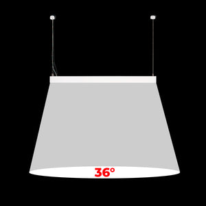 Luminaria lineal LED CCT - Bidireccional - Suspensión - Potencia ajustable 20W/30W/40W - 120cm - UGR 19 (28)