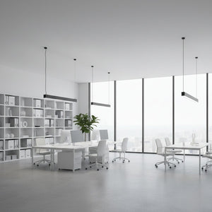 Luminaria lineal LED CCT - Bidireccional - Suspensión - Potencia ajustable 20W/30W/40W - 120cm - UGR 19 (30)