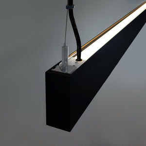 Luminaria lineal LED CCT - Bidireccional - Suspensión - Potencia ajustable 20W/30W/40W - 120cm - UGR 19 (41)