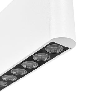 Luminaria lineal LED CCT - Bidireccional - Suspensión - Potencia ajustable 20W/30W/40W - 120cm - UGR 17
