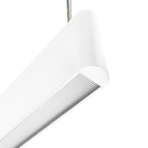 Luminaria lineal LED CCT - Suspensión - Potencia ajustable 20W/30W/40W - 120cm - UGR 19