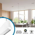 Luminaria lineal LED CCT - Suspensión - Potencia ajustable 20W/30W/40W - 120cm - UGR 19 4