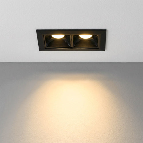 Foco linear LED embutido - 4W - UGR18 - CRI90 - Driver LIFUD