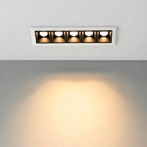 Recessed LED linear spotlight 7W - UGR18 - CRI90 - LIFUD Driver