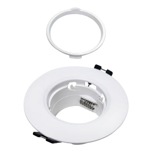 Aro downlight circular para bombilla GU10 / MR16 - Bajo UGR - Corte Ø60 mm (2)
