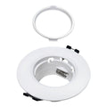 Round tilting downlight ring for GU10/MR16 bulb - Low UGR - Cutout Ø75 mm 3