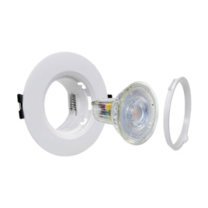 Aro downlight circular para bombilla GU10 / MR16 - Bajo UGR - Corte Ø60 mm - Barcelona Led-Accesorios