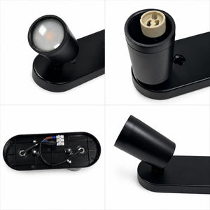 Aplique de techo orientable - 2 x GU10 - Bajo UGR (11)